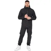 Enzo Milano Heren Poly Cargo Trainingspak Set