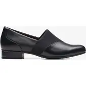 Clarks Juliet Gem Black Leather Schoenen
