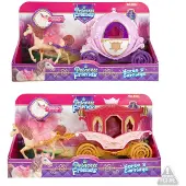 Toi-Toys PRINCESS Paard Met Koets Roze roze Kunststof Speelfigurenset