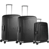 Samsonite S'cure Spinner 69+69+55cm Black kofferset