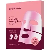 Eqqualberry – Collagen Pore-Tight Up Hydrogel Mask – 4-Pack – Masker – Verstevigend & Poriënverfijnend