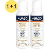 Urgo Filmomousse Voedende Schuimcrème Droge tot Zeer Droge Voeten 2x125 ml Schuim