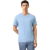 Mey Shirt 'Solid Night' lichtblauw