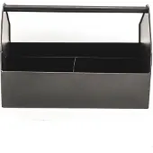 Housevitamin Organiser - 30x17x17cm Metaal Zwart Design. Helpt bij het organiseren van je spullen op een stijlvolle manier.