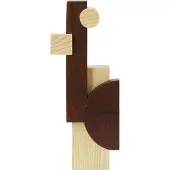 Normann Copenhagen Join sculptuur small Ask-karboniserad ask