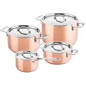 Ducq Koperen Pannenset 4-delig