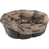Ferplast Kussen voor honden- en kattenmand, model SOFA' 6, van katoen, comfortabel kussen
