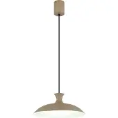 Globo Moderne hanglamp Rocha zand bruin