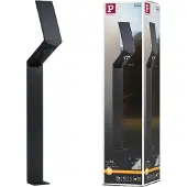 Paulmann 94262 Ilias Staande lamp op zonne-energie met bewegingsmelder Energielabel: A (A - G) 1.20 W Warmwit Antraciet