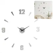 Relaxwonen - Klok - Uniek model - Zilver - Past overal