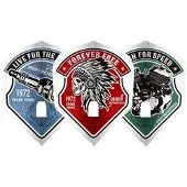 L-Style L3 KAMI Shape Jonny ver.4 White - Dart Flights