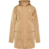 Schmuddelwedda Functionele jas camel / wit
