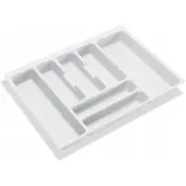 Emuca Optima besteklade organizer, wit, 47.3x32.2x4.5cm
