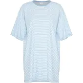 Mey Bigshirt Serie Simple Stripes Alice Blue | Maat 38