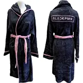 Rock Off Blackpink - Logo Badjas - S/M - Zwart