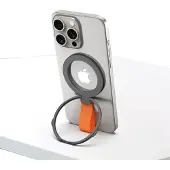 Rixus RXPH20BO Mobile Phone Holder With MagSafe Black And Orange