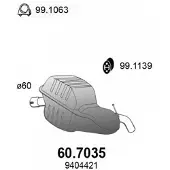 ASSO 60.7035 Einddemper