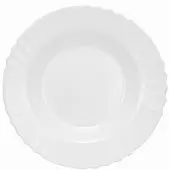 Epewex Diepe Soepkom 23 cm Wit Glas - Elegant en Duurzaam