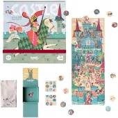 Londji Pocket Castle Puzzel met Observatiespel - 100 Stukjes