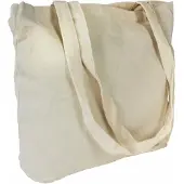 Allbag Ecru Katoenen Boodschappentas 36x10x36 cm - Natuurlijk & Stijlvol