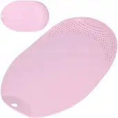 Cadro Snijplank met Afdruiprek - Duurzaam Kunststof, Roze (37x25cm)
