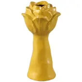 Ptmd - Vaas Minerva - Geel - 13x13x25cm