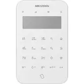 Hikvision DS-PK1-LT-WE AX PRO draadloos LED keypad met Mifare kaartlezer