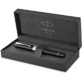 Parker Duofold Classic Cartridge filling system Zwart, Platina 1 stuksuk(s) vulpen