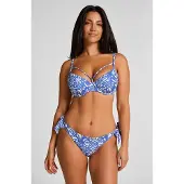 Hunkemoller Bikinibroekje Cancun Rio Blauw Dames | Maat: XS