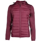 HKM Sweat jacket wine red maat xxl buitenvest