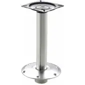 VETUS Foot Seat Fixed Height Detachable 38 Cm Zilver