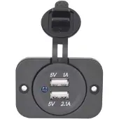 Euromarine Verzonken Usb-aansluiting 3.1a