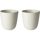 Bolia Mok Edge Ecru 280 ml (Set van 2)