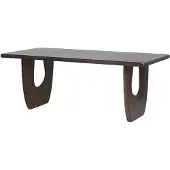 MySons Eetkamertafel Handai | hout bruin 220x77x100 cm eettafels | NADUVI