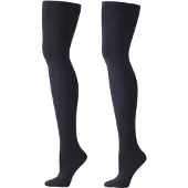 In Control 2pack kinderpanty 60 denier - NAVY - 110/116