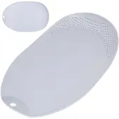 Cadro Snijplank met Afdruiprek - Duurzaam Plastic Keukenaccessoire