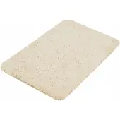 Bisk Badkamermat Microvezel 45x70 Beige Rechthoekig