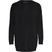 ONLY Gebreid vest 'ONLLesly' zwart