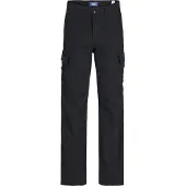 Jack & Jones Junior Broek 'JPSTKane JJBarkley' zwart / offwhite