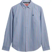 Superdry Blouse hemelsblauw / rosa