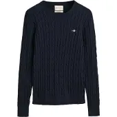 Gant Trui navy / vuurrood / zilver / wit