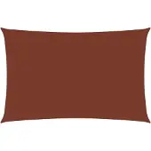 vidaXL Zonnescherm rechthoekig 3x5 m oxford stof terracottakleurig