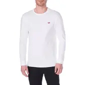 Levi's Shirt 'LS Housemark Tee' wit