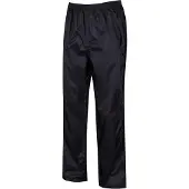 Regatta Regenbroek Pack It Overtrousers Black-M