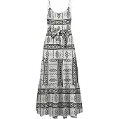 Vero Moda Dicthe Ancle Lange Jurk Zonder Mouwen