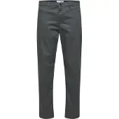 Selected Chino 'New Miles' basaltgrijs