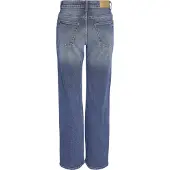 Noisy May Jeans 'NMYOLANDA' blauw denim / bruin