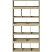 vidaXL Kamerscherm 100x33x187,5 cm bewerkt hout sonoma eikenkleurig