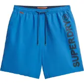 Superdry Zwemshorts navy / royal blue/koningsblauw