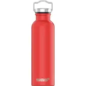 SIGG - Cooper aluminium waterfles - origineel rood - met schroefdop - lekvrij - lichtgewicht - BPA-vrij - 17 Oz